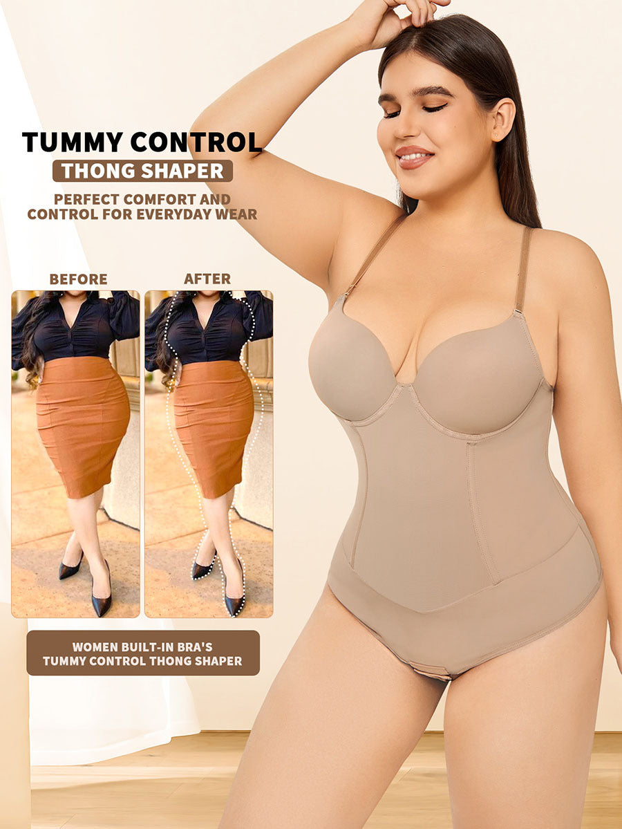 Seamless Shapewear Bodysuit - Body Contouring & Comfort