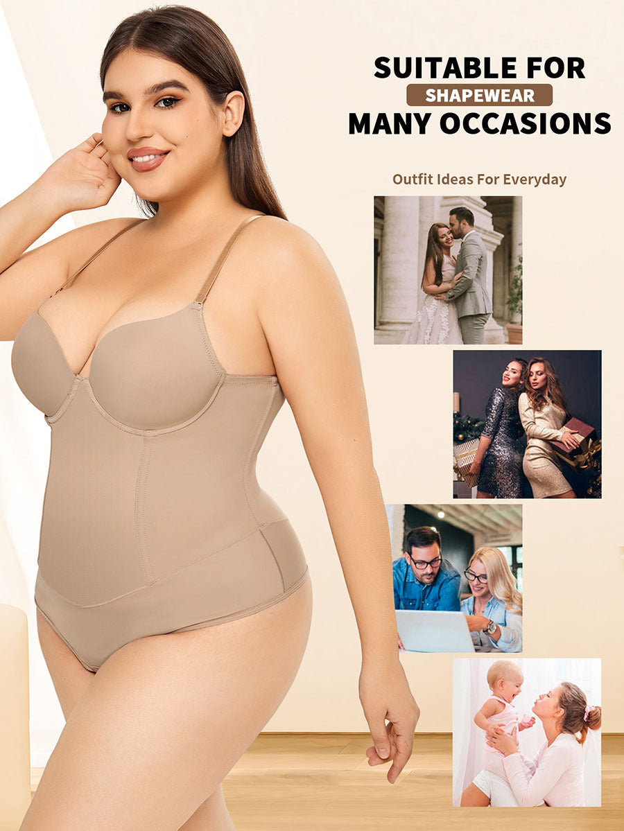 Seamless Shapewear Bodysuit - Body Contouring & Comfort